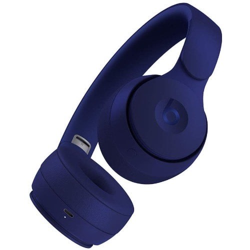 Solo Pro Bluetooth  Wireless Noise-canceling On-ear Headphones - Dark Blue