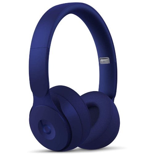 Solo Pro Bluetooth  Wireless Noise-canceling On-ear Headphones - Dark Blue
