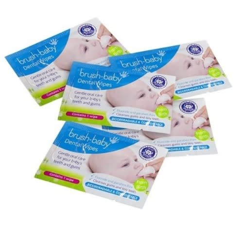 Brush Baby Dental Wipes 28pcs