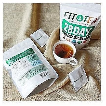 Fit Tea 28 Day Slimming Tea Detox For Weight Loss - 2 Pack