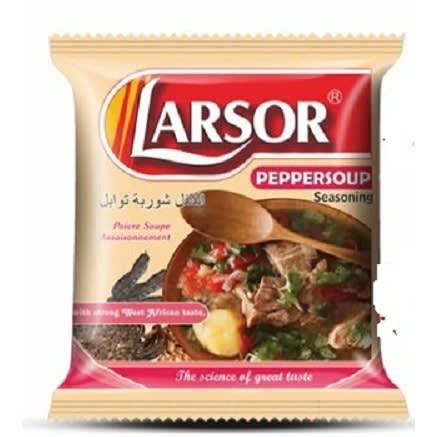 Larsor Peppersoup Seasoning - 10g X 20 Sachets