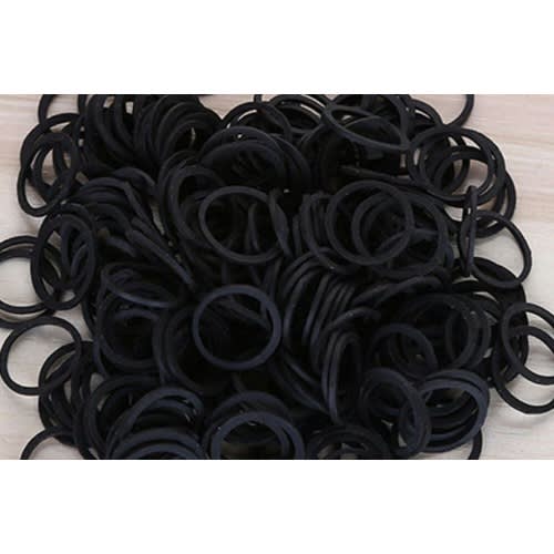 Girls Elastic Koko Hair Bands - Six Pack