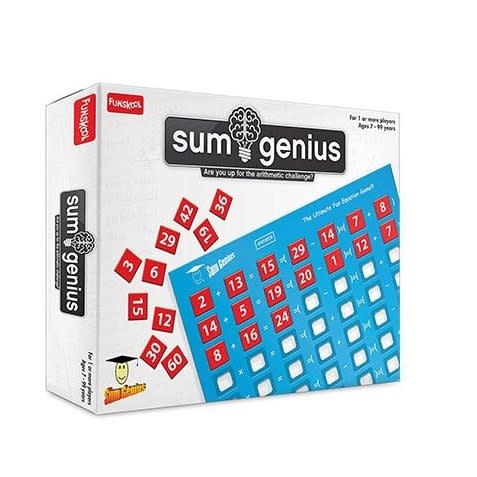 Sum Genius Arithmetic Game Board For Kids
