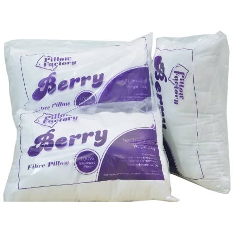 Berry Bed Fiber Pillow - 3 Units