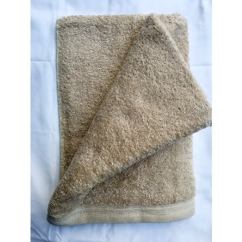 Home Expressions - Spa Linen Bath Towel - 30in X 54in - 76.2 X 137.16cm  - Beige