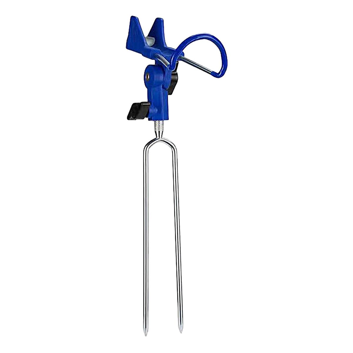 Fishing Rod Stake Hand Rod Fishing Pole Ground Holder Blue