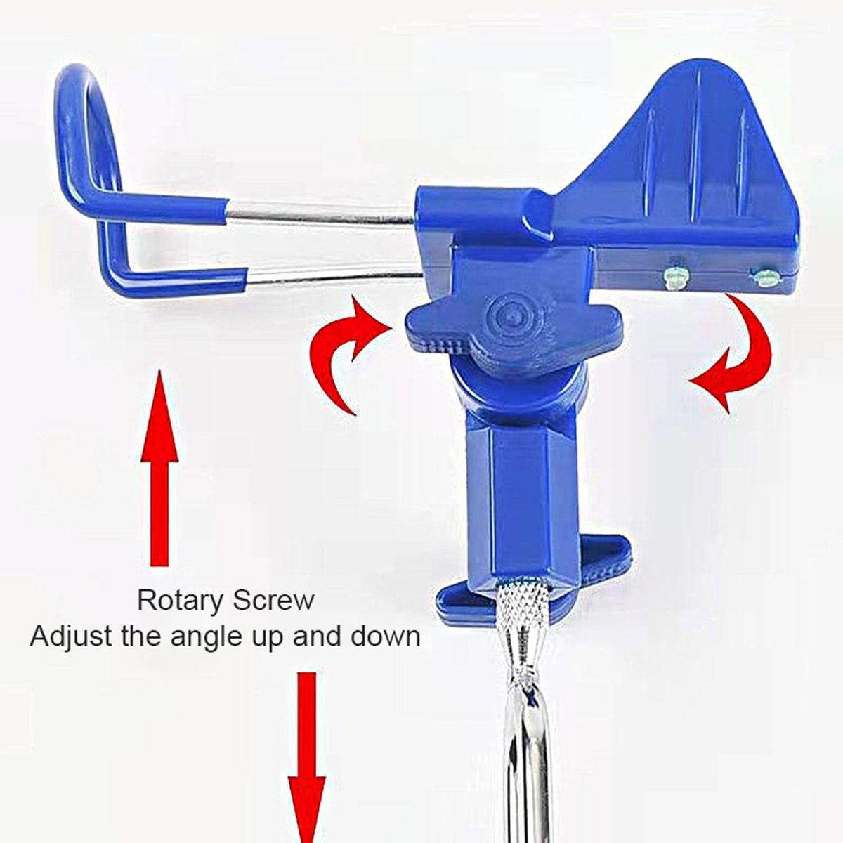 Fishing Rod Stake Hand Rod Fishing Pole Ground Holder Blue