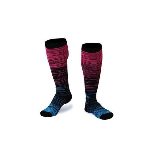 4pairs Nylon Compression Socks For Running Sports Hiking Flight Travel