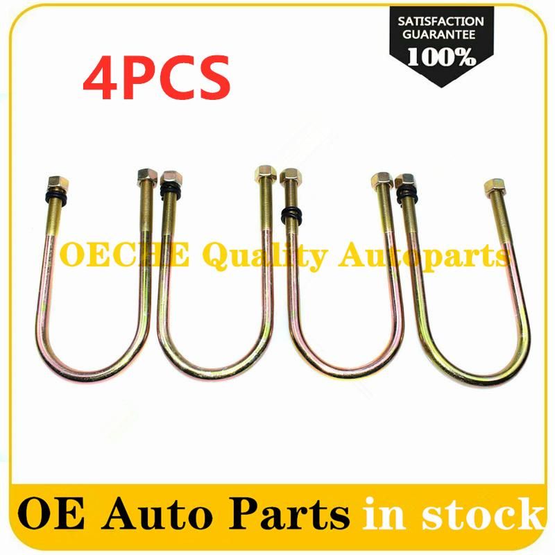 MB912914  MB912915 MR548636 MR548635 MB912916  4x Rear Suspension Leaf Springs U-bolt For Mitsubishi L200 K74T 2.5 1996-2007