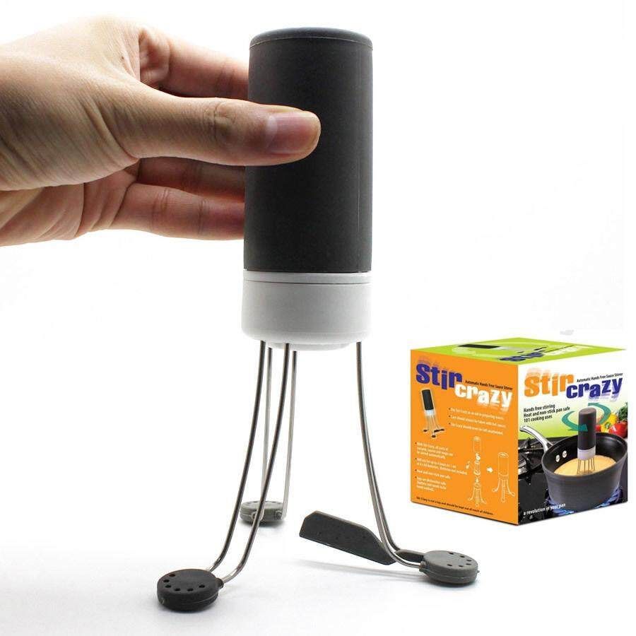 Crazy Automatic Hands Free Kitchen Utensil Food Sauce Auto Stirrer