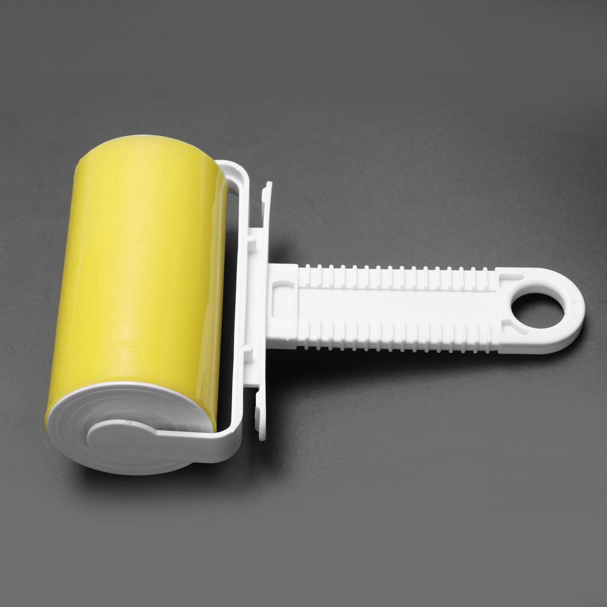 Travel Portable Cleaning tool Sticky Hair Roller Reusable Dust Catcher Washable lint roller Carpet Dust Remover Brushes yellow
