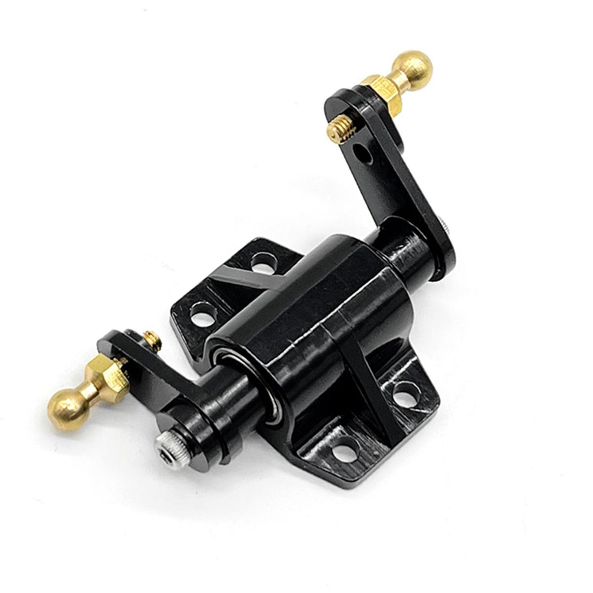 Metal Steering Gear Bearing Assembly Steering Mount Replacement for Tamiya 1/14 Remote Control Truck Tractor Car