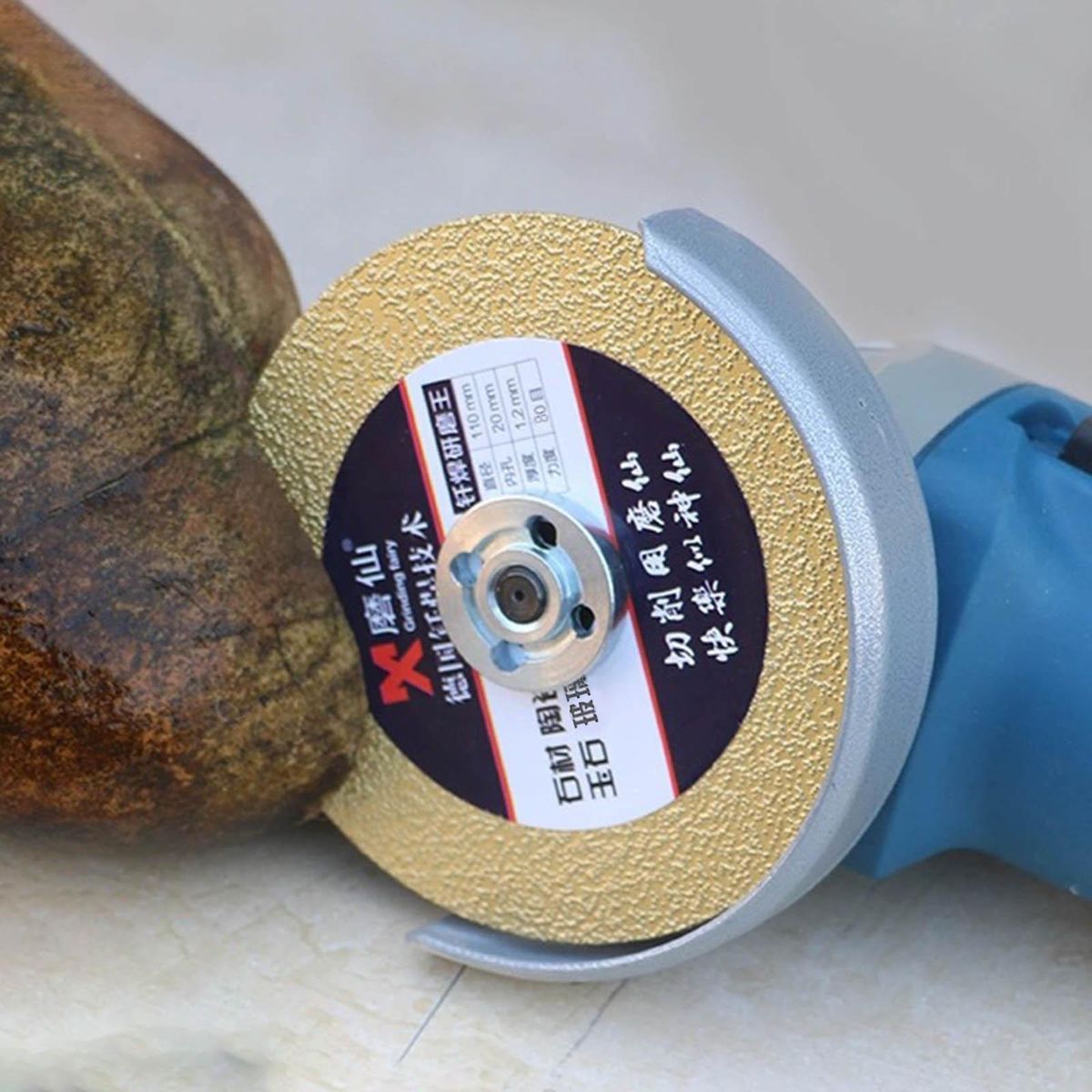 110mm Diamond Disc Grinder  Disc For Concrete Glasses 80 Grit