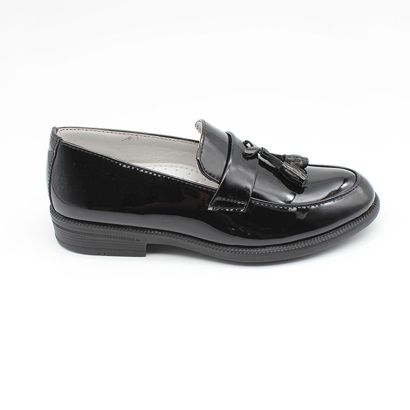 Classy Boys Church Shoes Party Shoes-Black