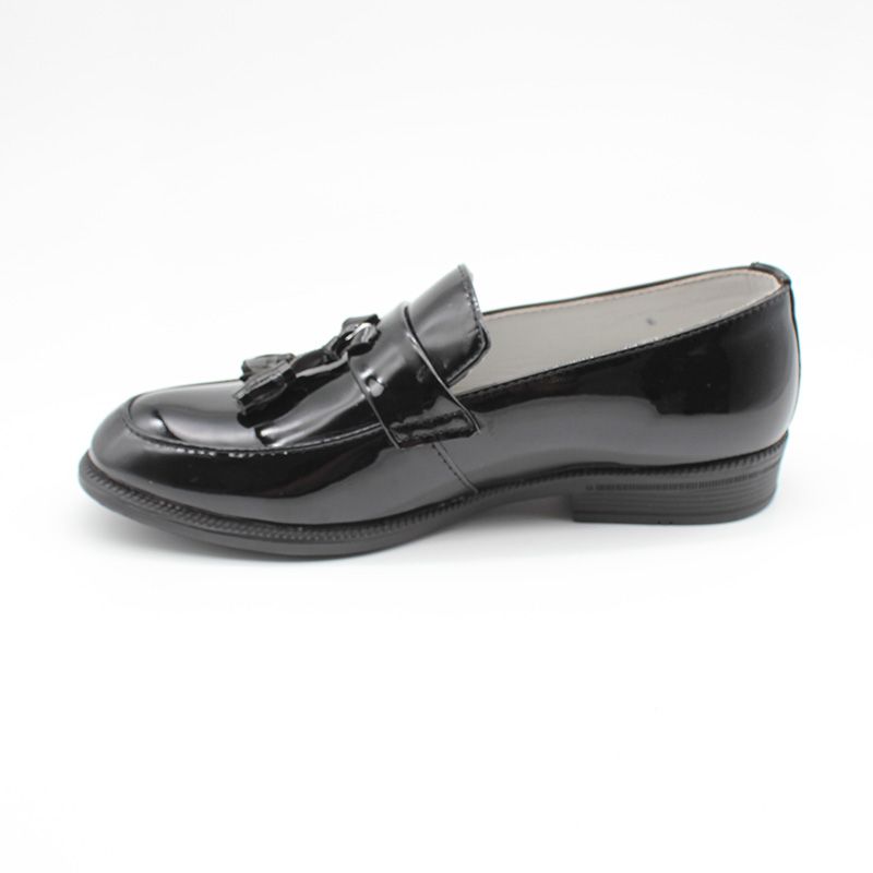 Classy Boys Church Shoes Party Shoes-Black