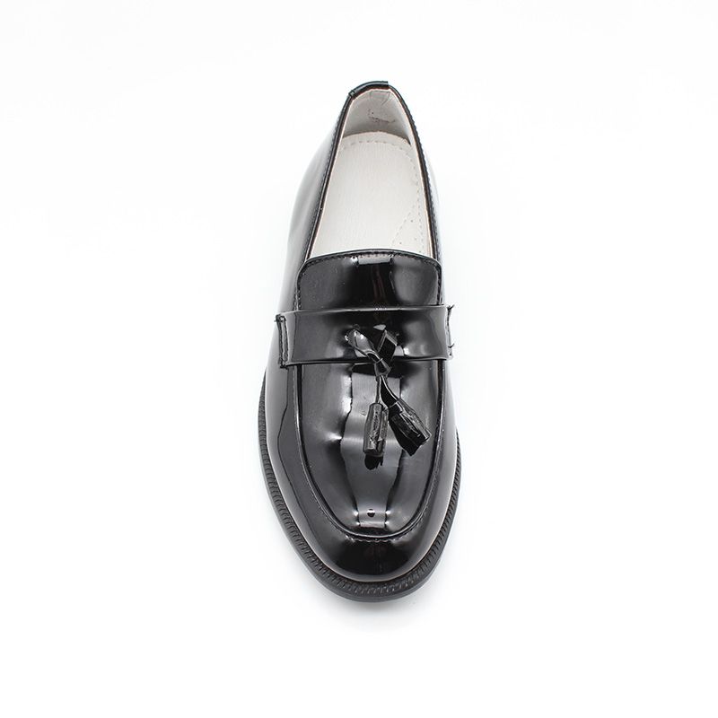 Classy Boys Church Shoes Party Shoes-Black