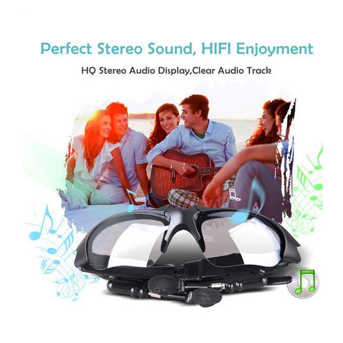 FBI Sport Stereo Bluetooth 5.0 Headset Driving Sunglasses/mp24 Riding Eyes Glasses