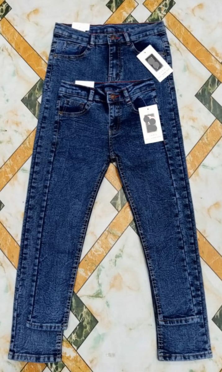 Unisex Jeans Trouser, Sizes Runs Small( Order 3 Sizes Bigger)
