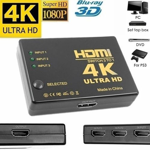 HDMI Switch Splitter 5 In 1 Output HDMI Splitter Audio Video
