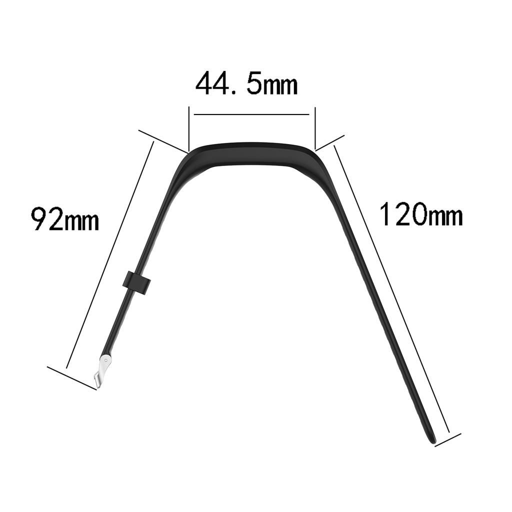 Silicone Wrist Strap Part For Huawei 4 Running Band 3e Band 4e Black