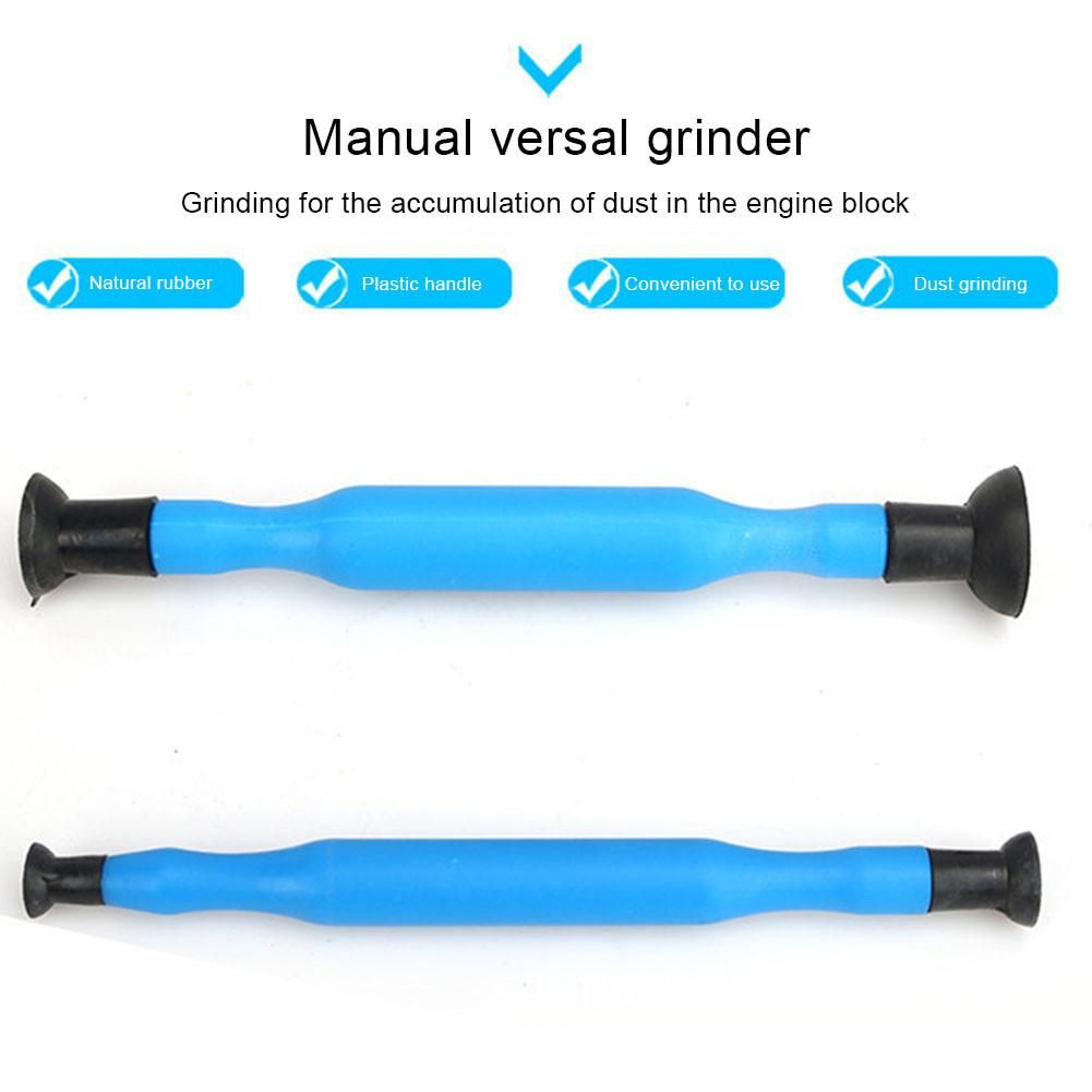 2pcs Double Ended Valve Grinder Grinding Stick Hand Lapping