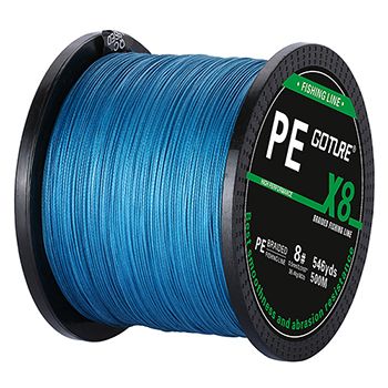 Goture 500M/546Yds PE Braided Fishing Line Rope Wire Multifilament 8 Strand Weaves Super Strong Japan Line Carp Fishing