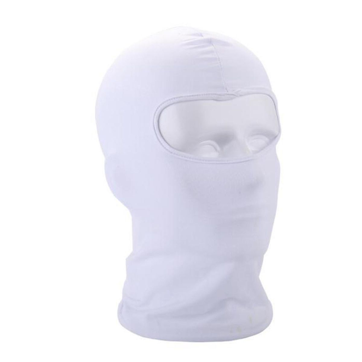 Face Mask Sun Shield Hood Neck Gaiter Balaclava Bandana White White