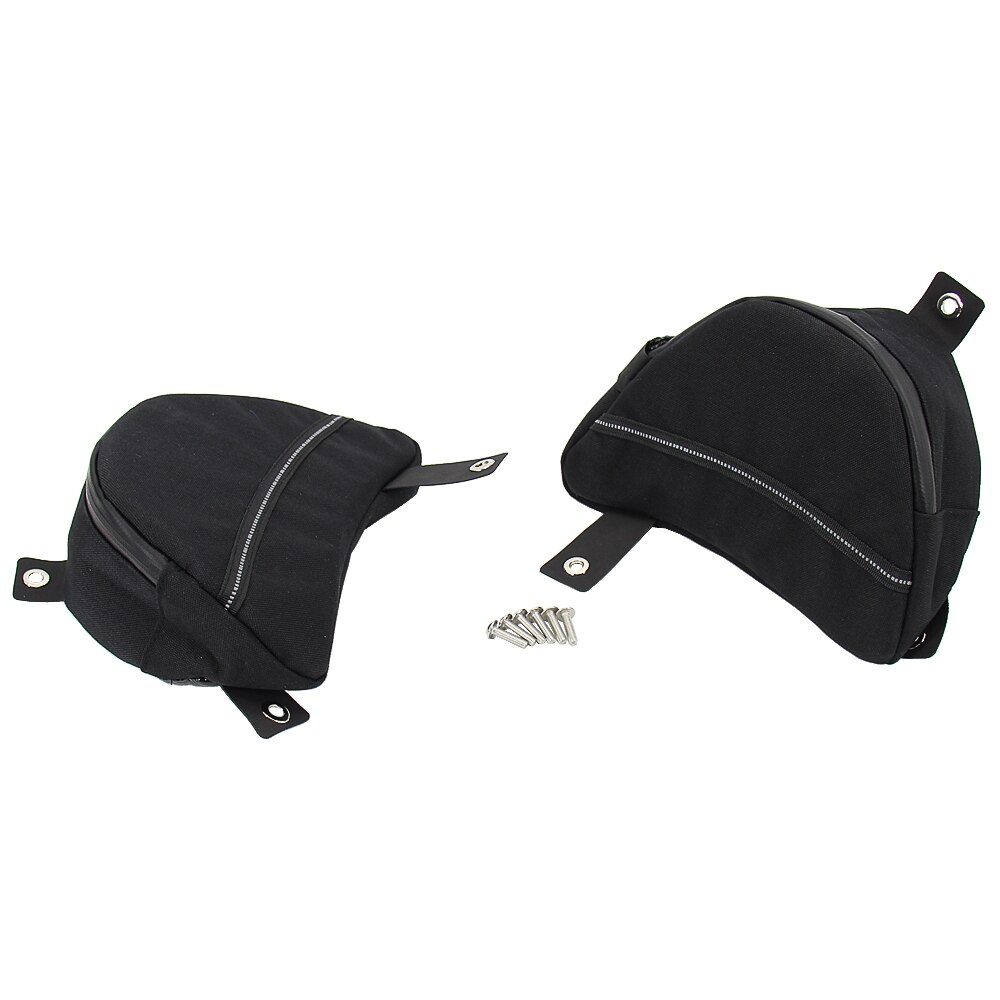 NEW Waterproof Motorcycle Saddle Bags Black Luggage Multi-F