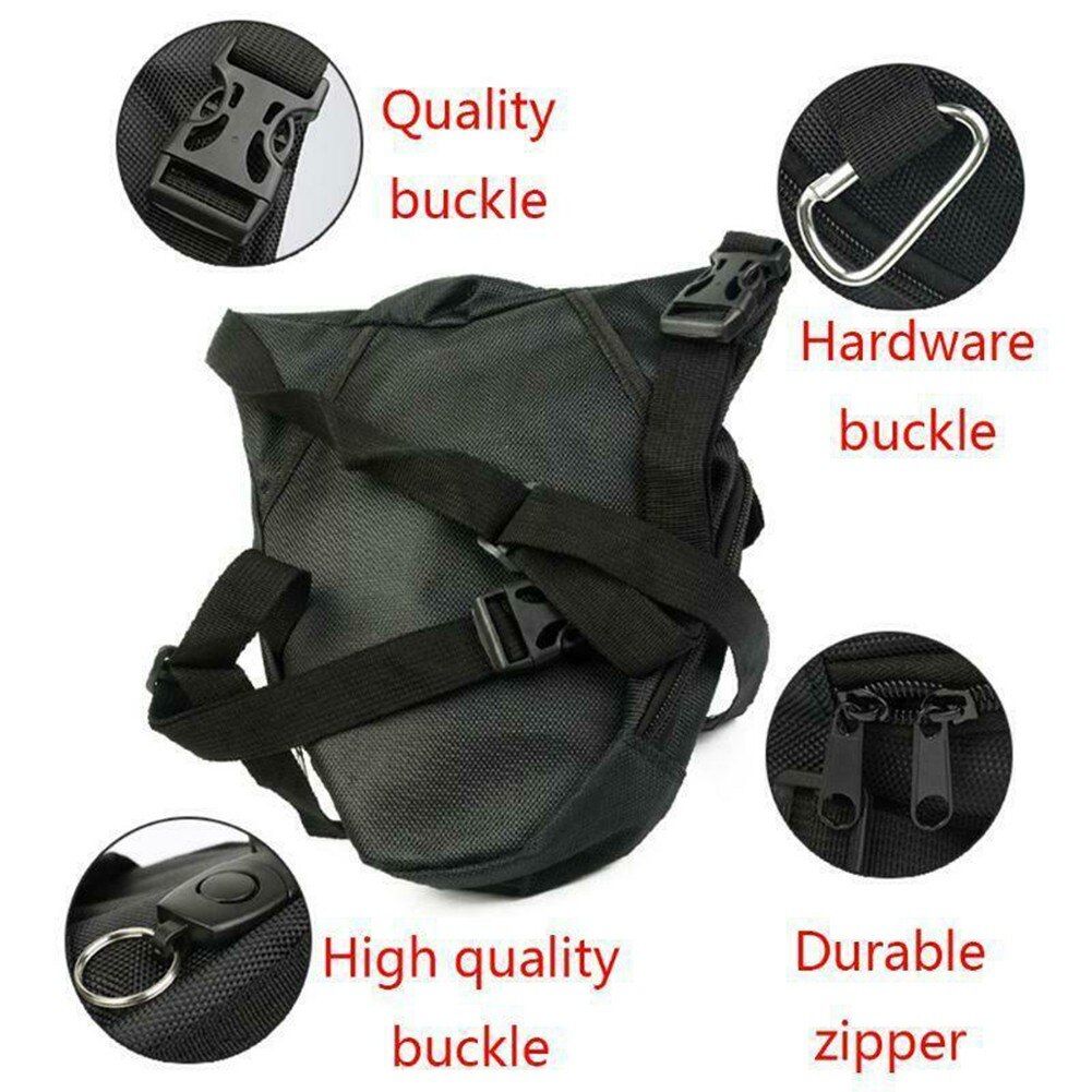 Cafe Race-r Motorcycle Drop Leg Bag Waterproof Nylon Outdoor