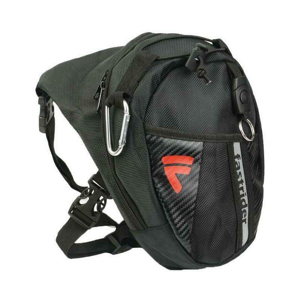 Cafe Race-r Motorcycle Drop Leg Bag Waterproof Nylon Outdoor