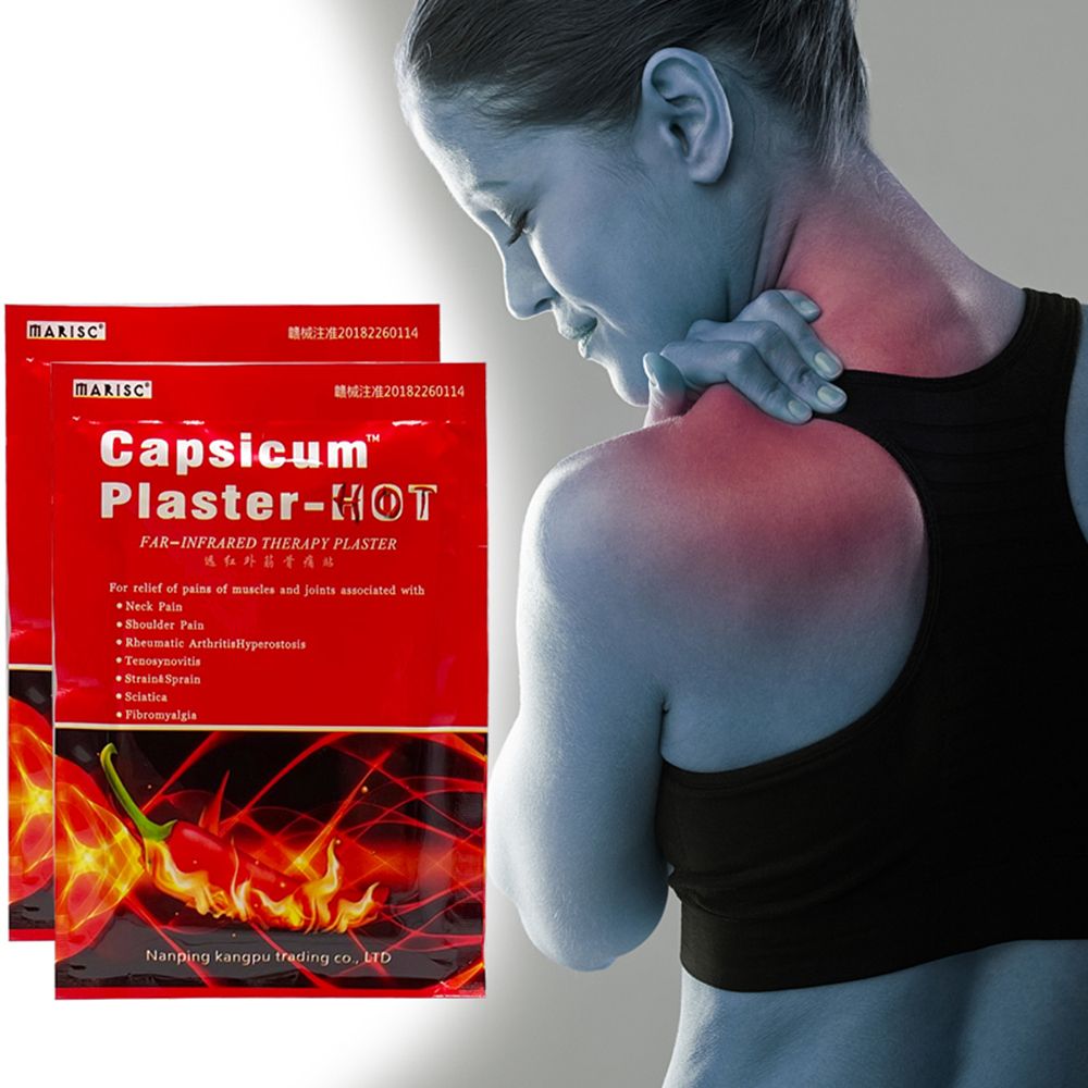 8PCS Pepper Pain Plaster Joint Pepper Powder Body Massage