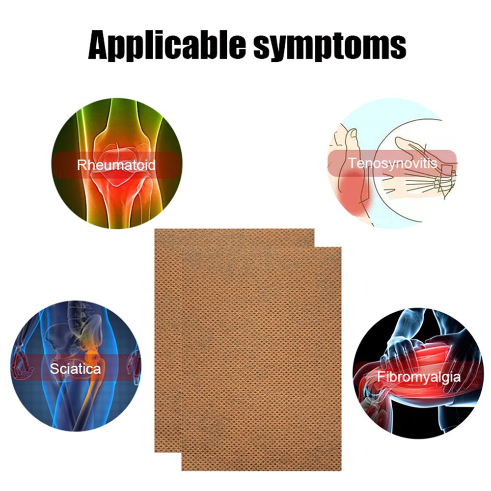 8PCS Pepper Pain Plaster Joint Pepper Powder Body Massage