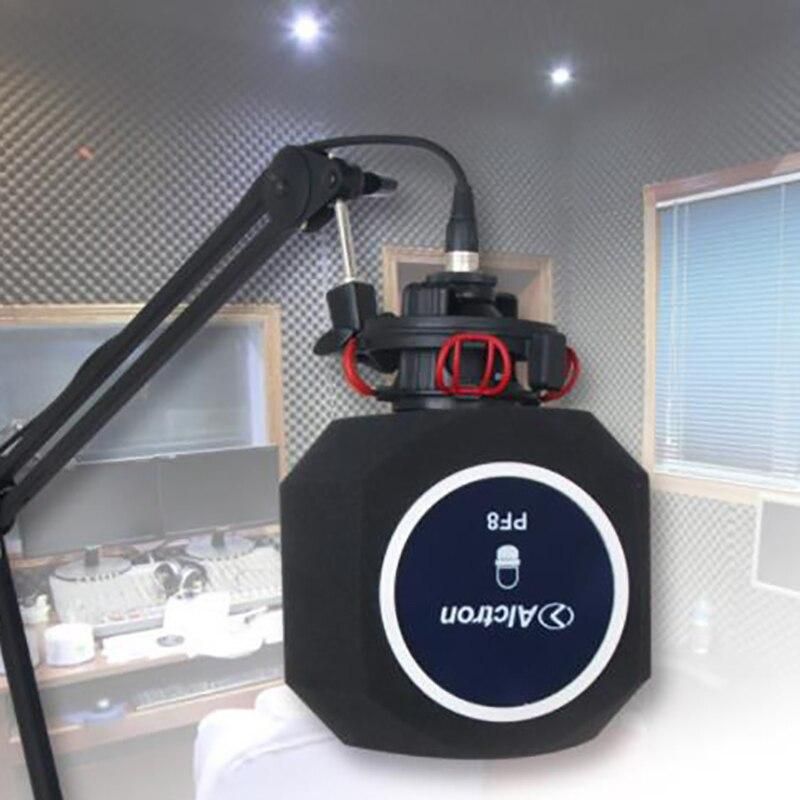 PF8 Basic Studio Microphone Screen Acoustic Filter Desktop Recording Microphone Noise Briefing Windscreen
