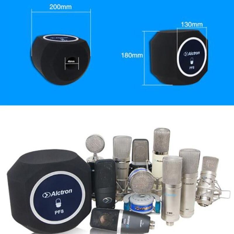 PF8 Basic Studio Microphone Screen Acoustic Filter Desktop Recording Microphone Noise Briefing Windscreen