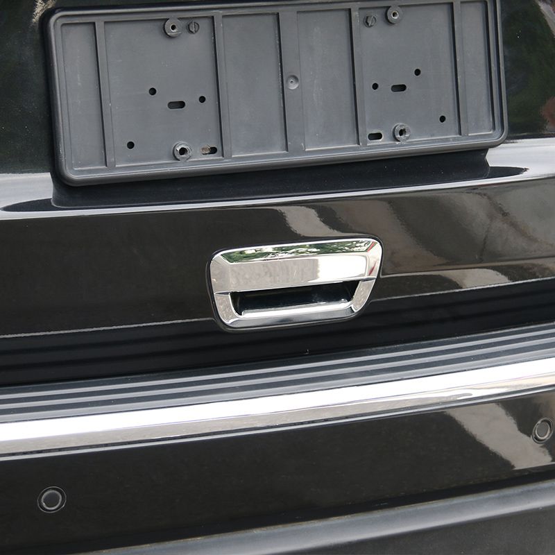 For Jeep Grand Cherokee Abs Chrome Rear Trunk Tail Gate Car