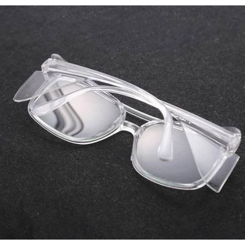 2 PCS, SCRATCH-RESISTANT PC CLEAR LENS SAFETY EYE WEAR