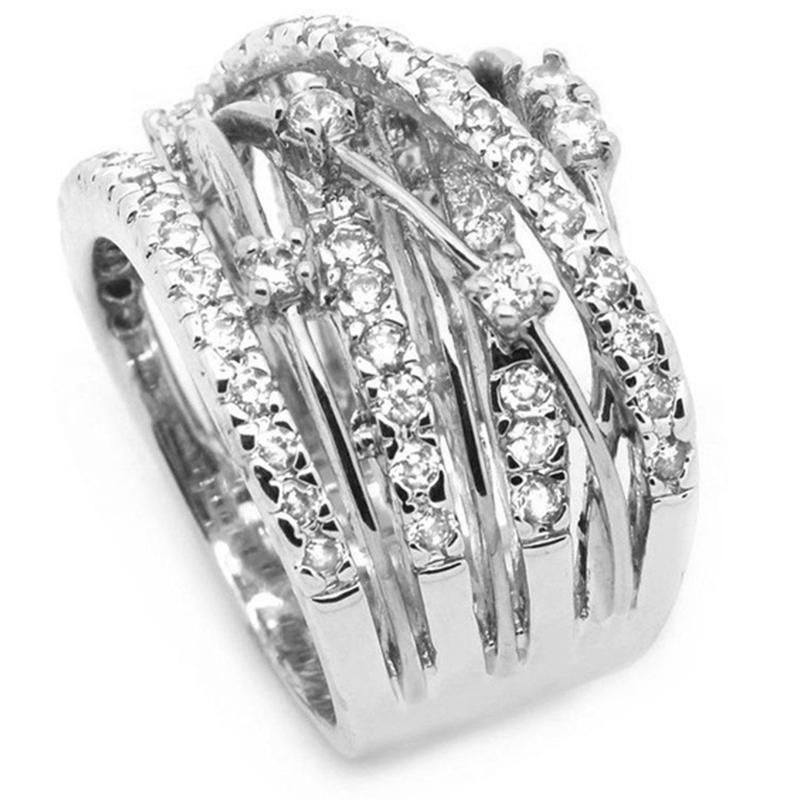 Zircon Rings For Women Fashion Jewelry Engagement