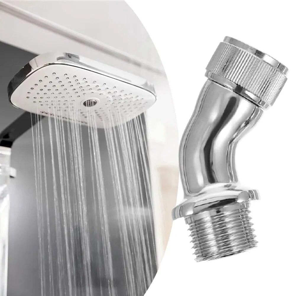 1Pc Shower Elbow Adapter 45°Angle Brass Shower connector For Shower Head DIY accessory G1/2 female to male connected adapter