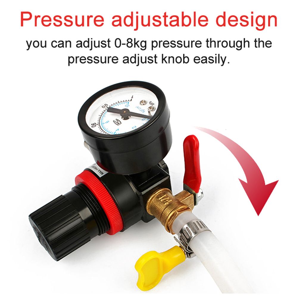 Car Cooling System Pressure Testing Kit Watertank Leak