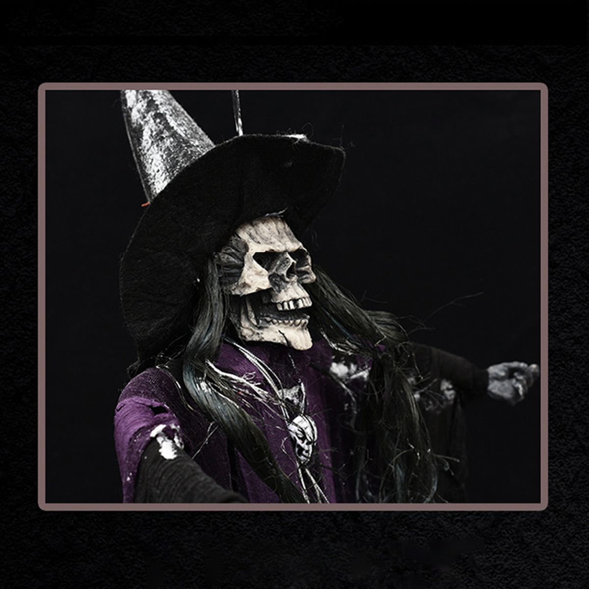 Halloween Hanging Skull Ghost Scary Creepy Flying Screaming