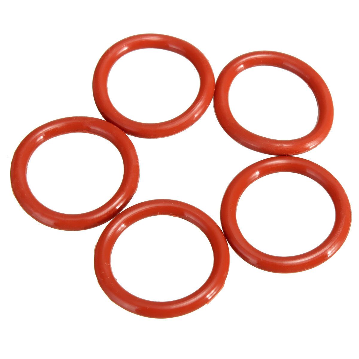 5pcs 19MM Tube Dampers Silicone Ring Fit 12AX7 12AU7 12AT7 12BH7 EL84 Tube Amps