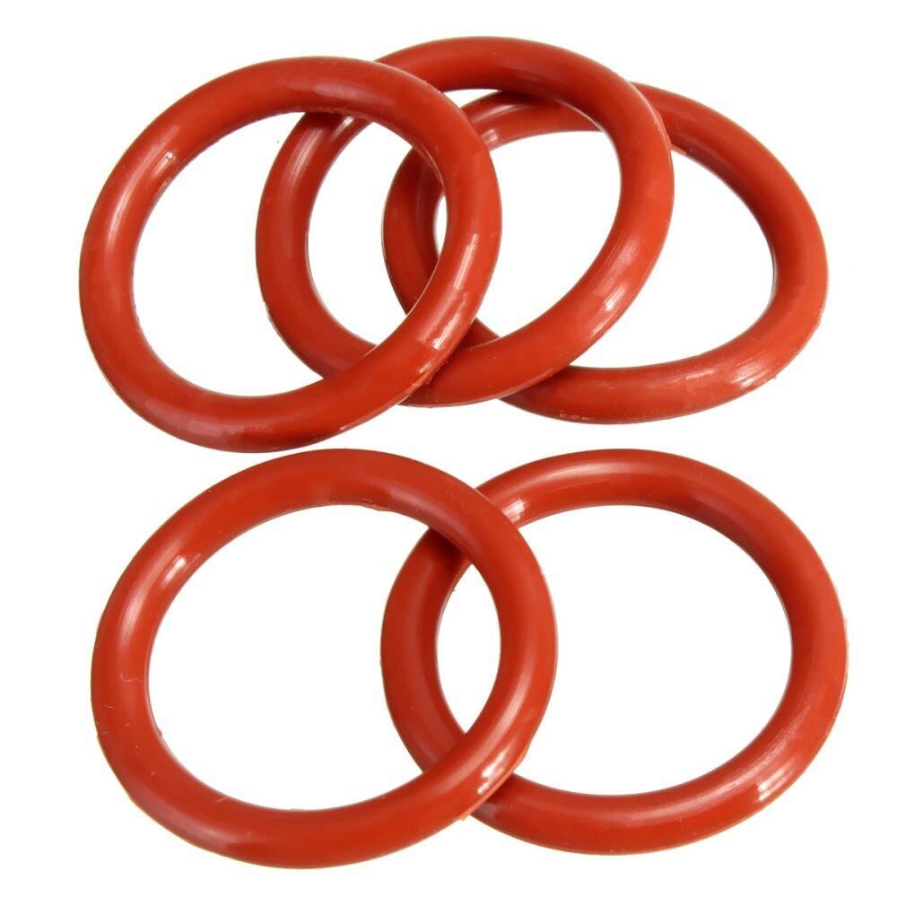 5pcs 19MM Tube Dampers Silicone Ring Fit 12AX7 12AU7 12AT7 12BH7 EL84 Tube Amps