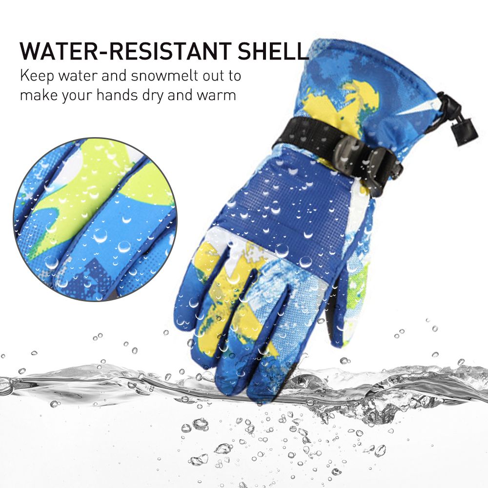 Waterproof Breathable Snow Gloves Touchscreen Winter Warm