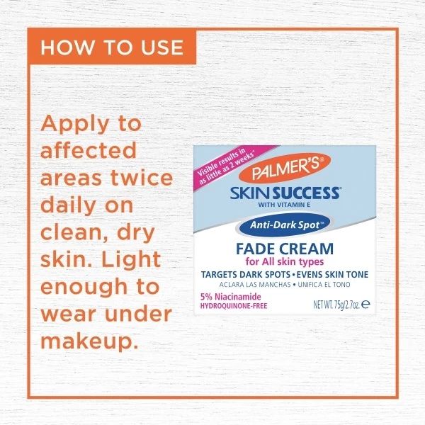 Skin Success Anti-Dark Spot Fade Cream 125g