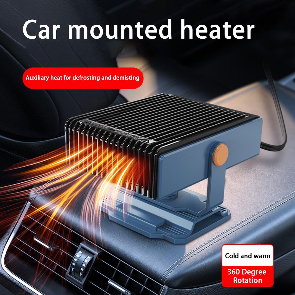 Windshield Heater Auto Windshield Defroster Cyan
