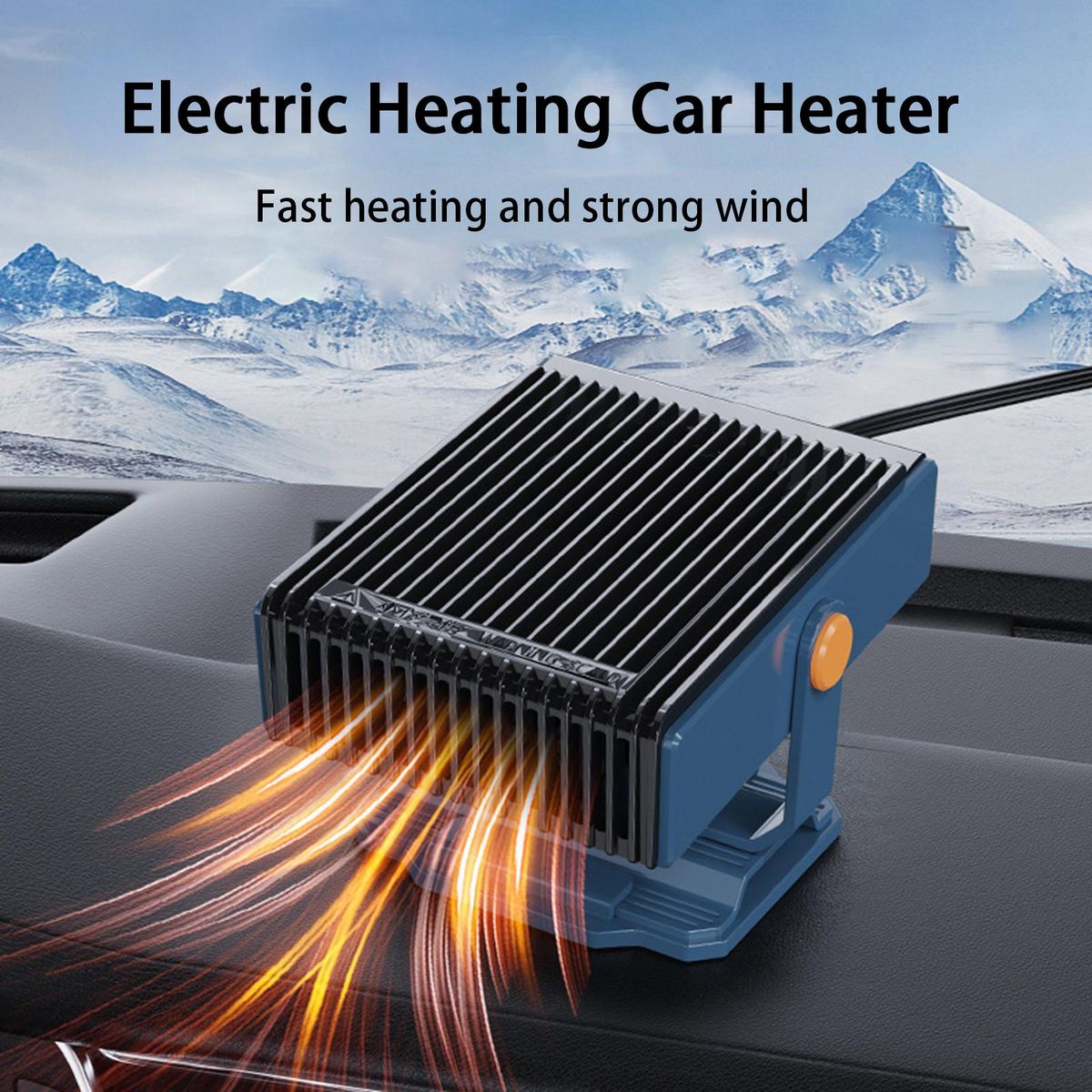 Windshield Heater Auto Windshield Defroster Cyan