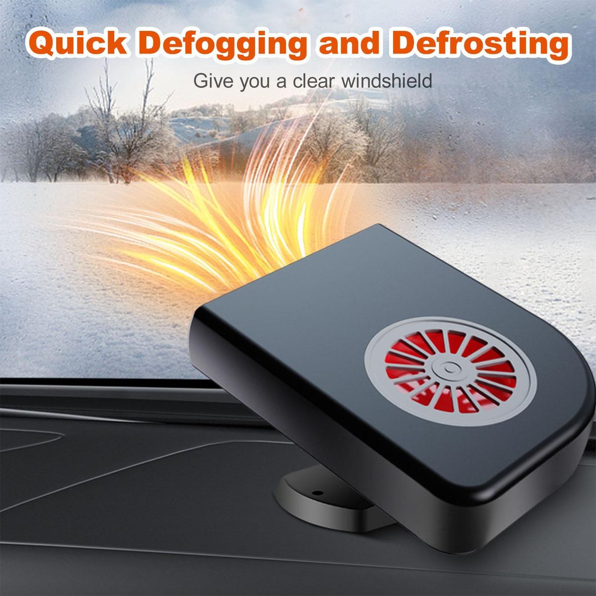 Car Defroster Cooling And Heating Windshield Heater DC24V
