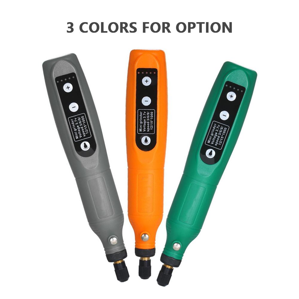 Cordless Rotary Tool 3.7V Li-Ion Power 5 Variable Speed USB