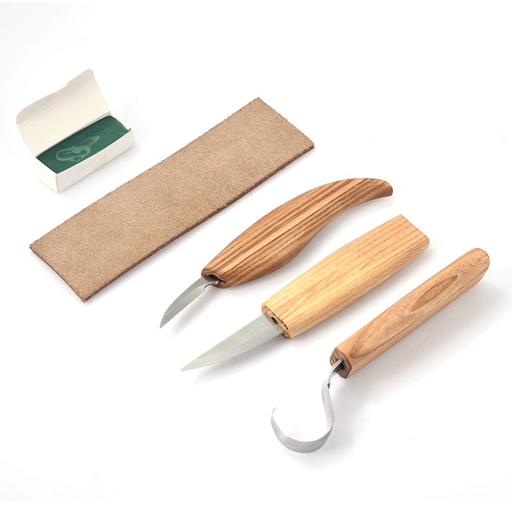 6pcs High Manganese Steel Wooden Carving Tools Cutter Spoon