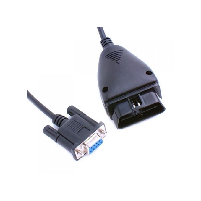 OBD2 16Pin To DB9 9pin Serial Port RS232 OBD 2 Adapter Cable Car